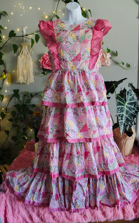 Simply Southern Dresses & Skirts - Simply Southern Collection Pink Floral Tiered Maxi Dress Size Large NWT